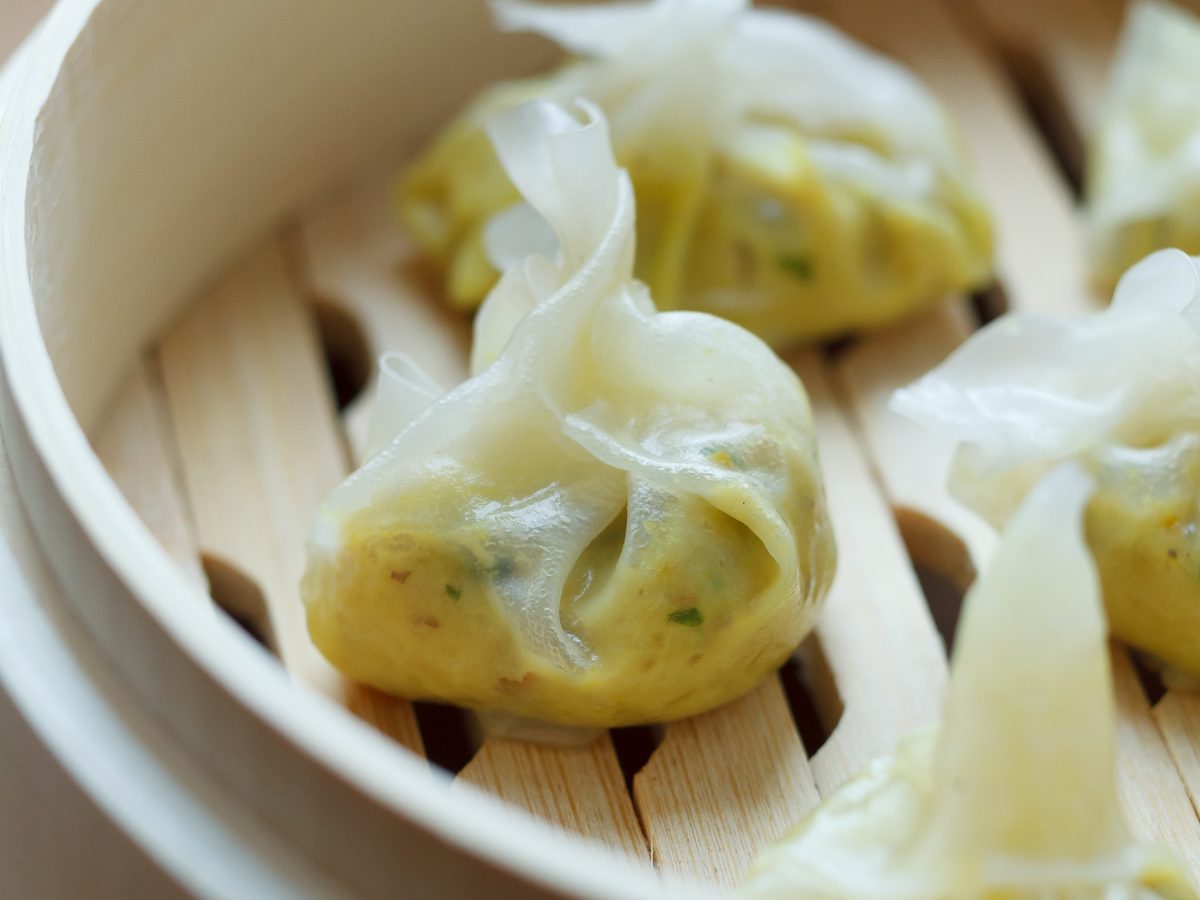Raviolis vapeur et bouchées